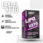 چربی سوز لیپو 6 بلک کتو ناترکس Nutrex Lipo6 Black Keto - Image 2