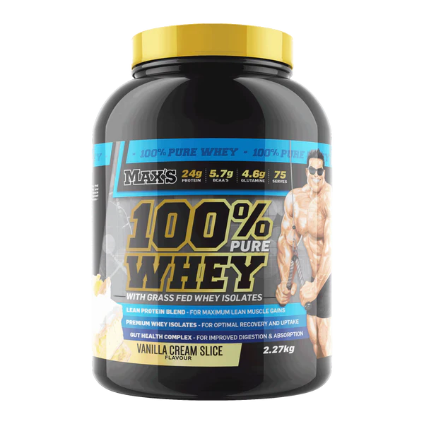 پروتئین وی مکسس MAX’s 100% WHEY Protein