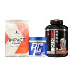 پک افزایش وزن گینر پروساپس ، کراتین 250 گرمی مای پروتئین ، بی سی دبل ای رونی کلمن